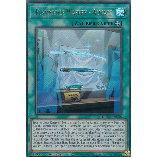 &bdquo;Flammedle Waffen - Almace&ldquo; DUNE-DE056
