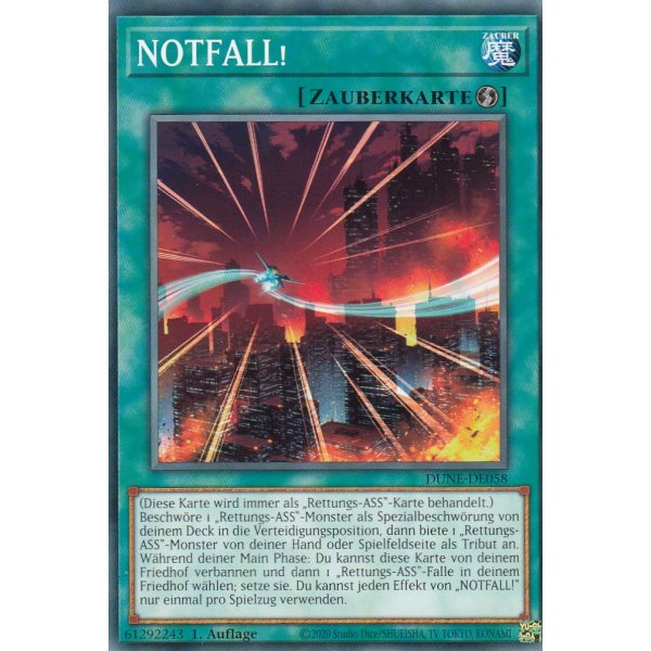 NOTFALL! DUNE-DE058