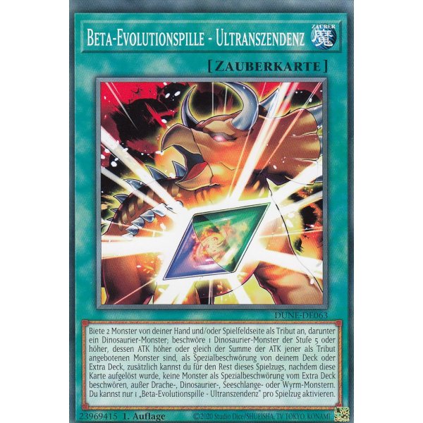 Beta-Evolutionspille - Ultranszendenz DUNE-DE063