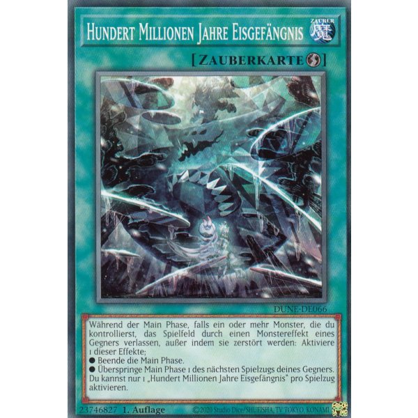 Hundert Millionen Jahre Eisgef&auml;ngnis DUNE-DE066