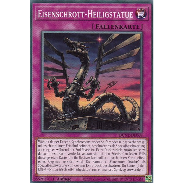 Eisenschrott-Heiligstatue DUNE-DE068