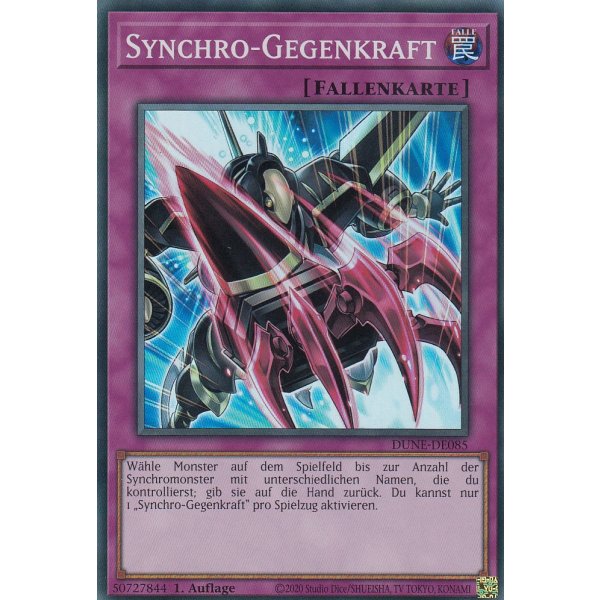 Synchro-Gegenkraft DUNE-DE085