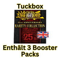 25th Anniversary Rarity Collection 3 Booster Pack Tuckbox - englisch