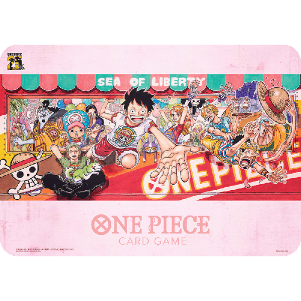 One Piece Card Game - Playmat and Card Case Set - 25th Edition (englisch)