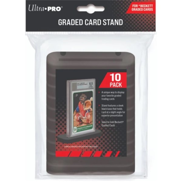 Ultra Pro Beckett Graded Card Stands Kartenst&auml;nder - Black (10 Pack)