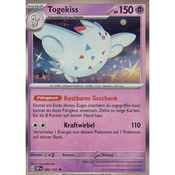 Togekiss 085/197 Holo