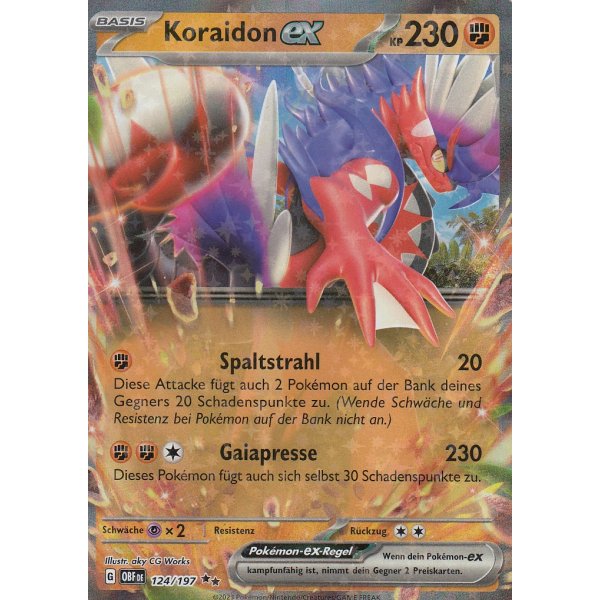 Koraidon-ex 124/197