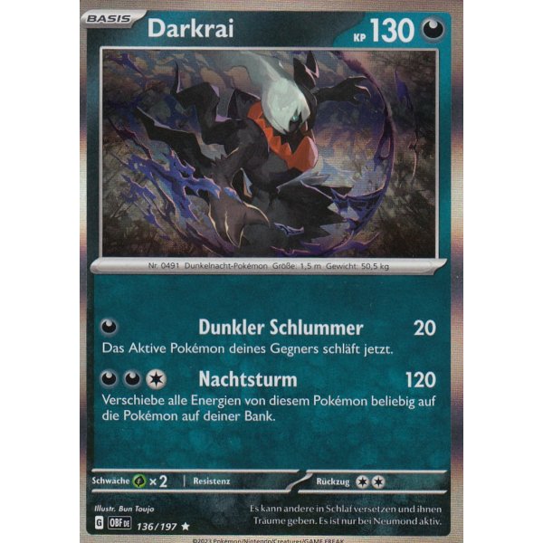 Darkrai 136/197 Holo
