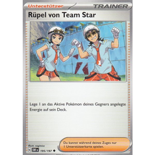 R&uuml;pel von Team Star 195/197