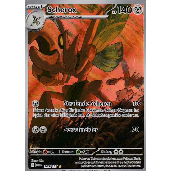 Scherox 205/197 Illustration Rare