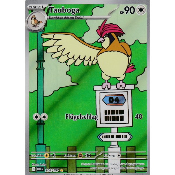 Tauboga 208/197 Illustration Rare