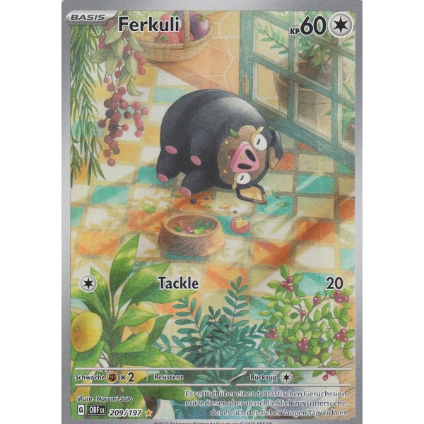 Ferkuli 209/197 Illustration Rare