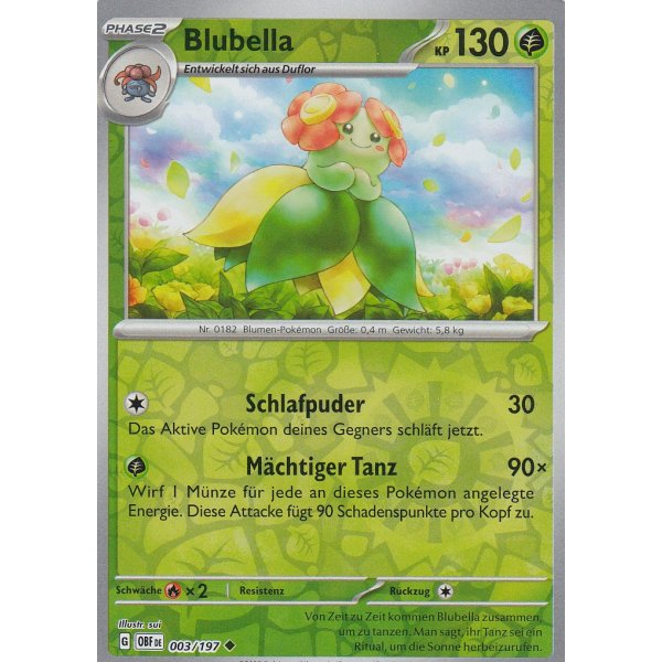 Blubella 003/197 REVERSE HOLO