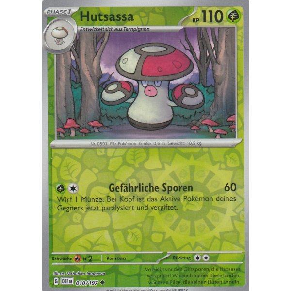 Hutsassa 010/197 REVERSE HOLO
