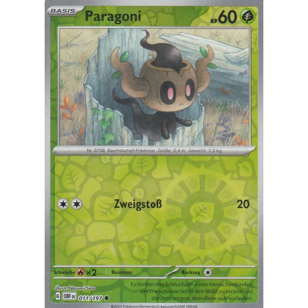 Paragoni 011/197 REVERSE HOLO