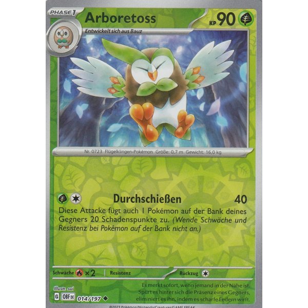 Arboretoss 014/197 REVERSE HOLO