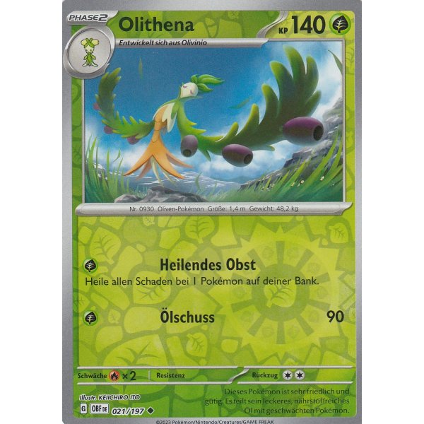 Olithena 021/197 REVERSE HOLO