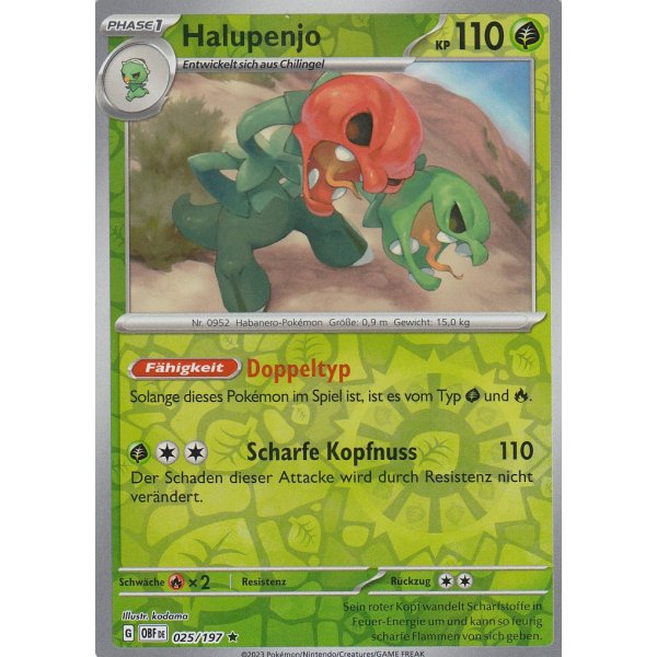 Halupenjo 025/197 Holo REVERSE HOLO