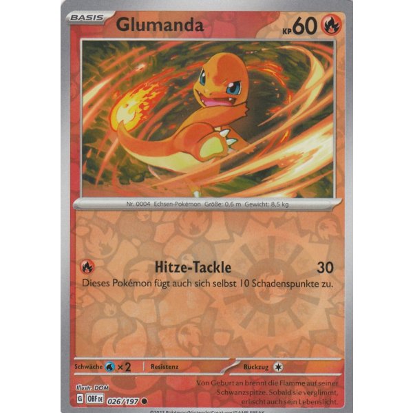 Glumanda 026/197 REVERSE HOLO