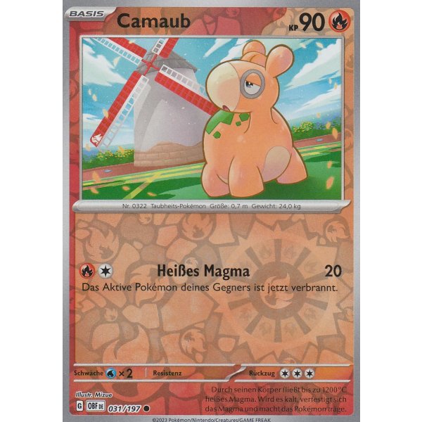 Camaub 031/197 REVERSE HOLO