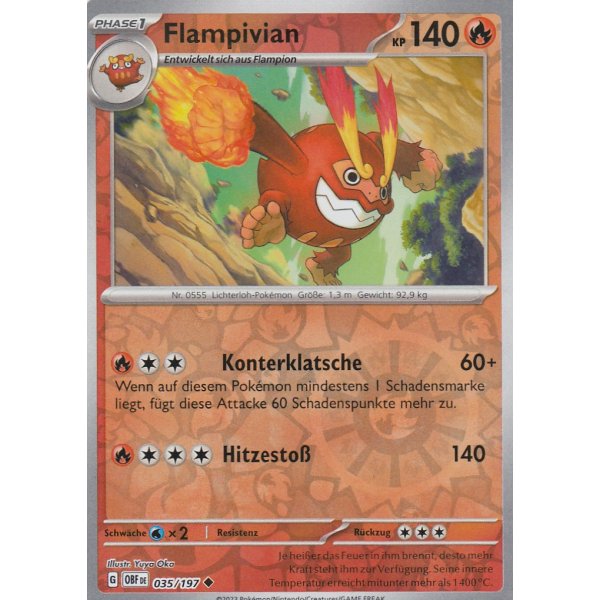 Flampivian 035/197 REVERSE HOLO
