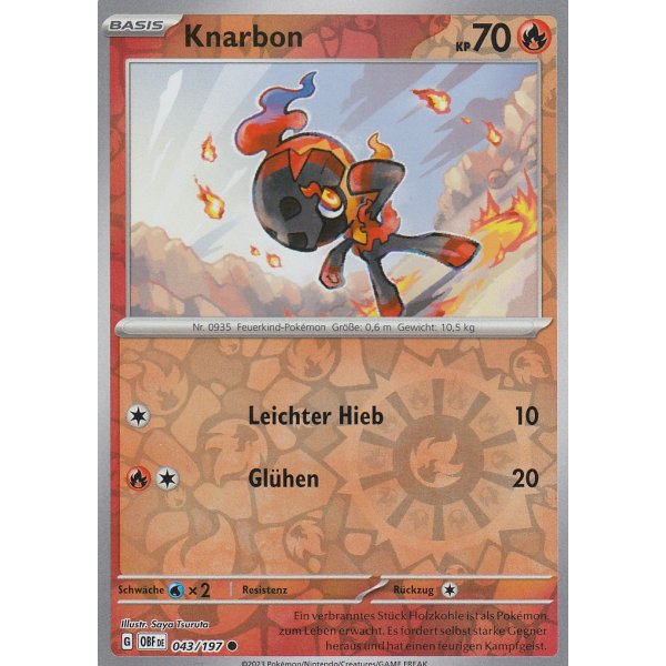 Knarbon 043/197 REVERSE HOLO