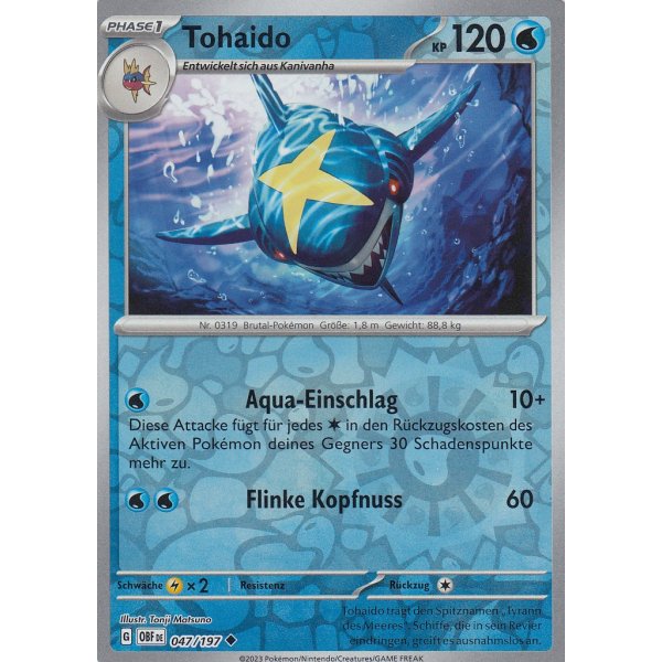 Tohaido 047/197 REVERSE HOLO