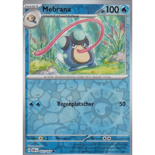 Mebrana 051/197 REVERSE HOLO