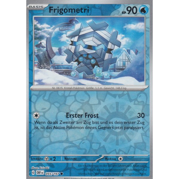 Frigometri 055/197 REVERSE HOLO