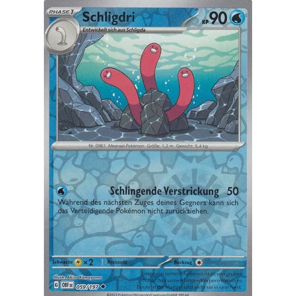 Schligdri 059/197 REVERSE HOLO