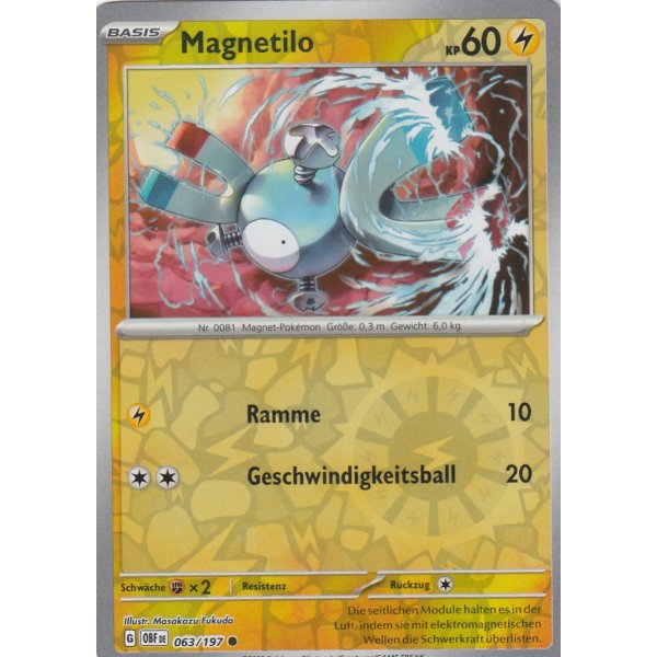 Magnetilo 063/197 REVERSE HOLO