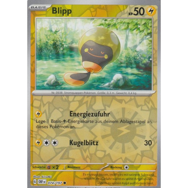 Blipp 074/197 REVERSE HOLO