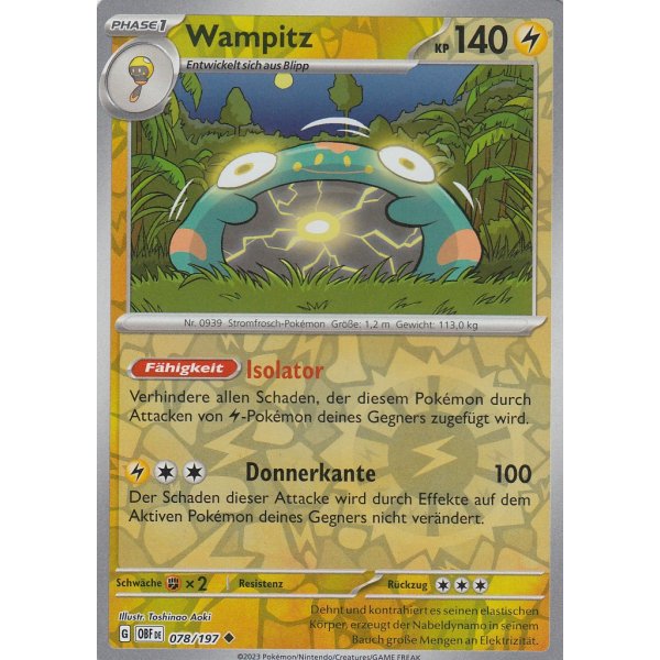 Wampitz 078/197 REVERSE HOLO