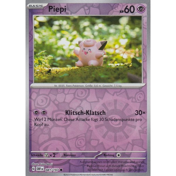 Piepi 081/197 REVERSE HOLO