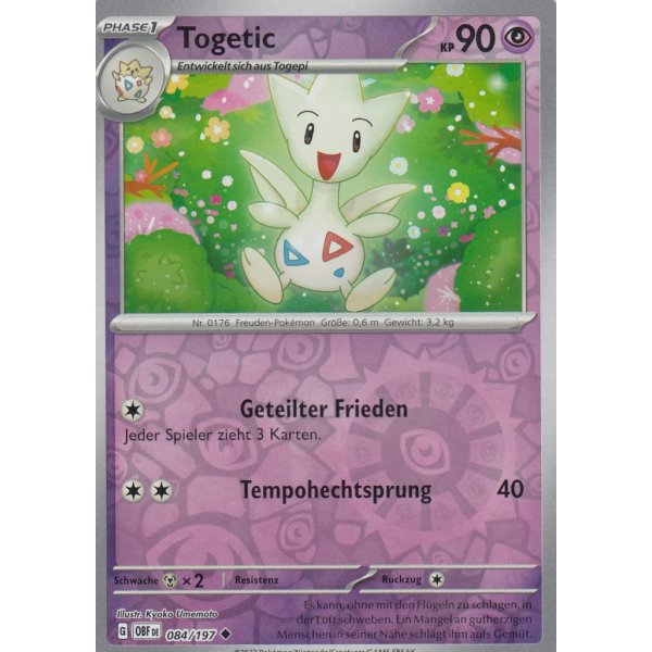 Togetic 084/197 REVERSE HOLO