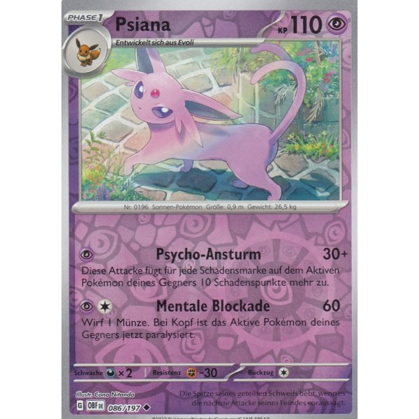 Psiana 086/197 REVERSE HOLO