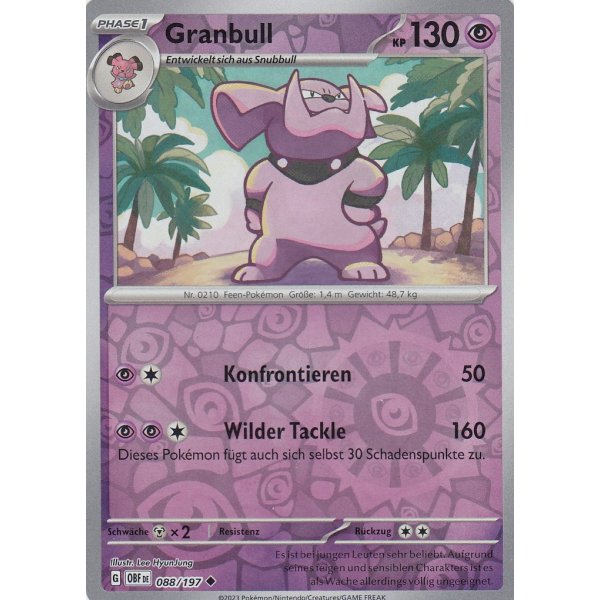 Granbull 088/197 REVERSE HOLO