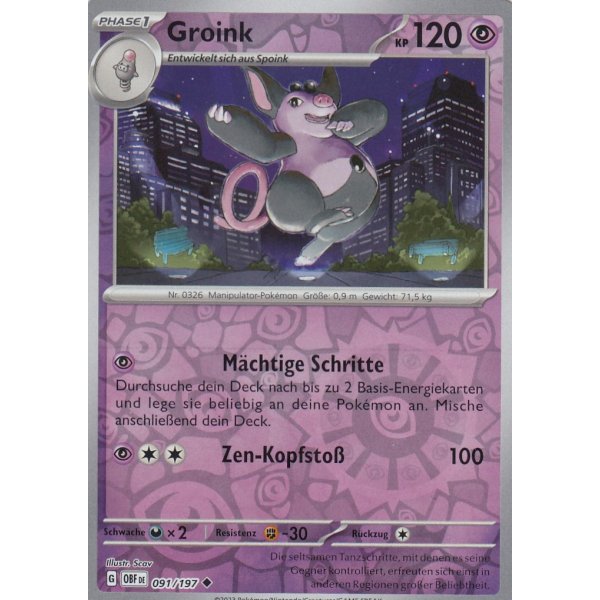 Groink 091/197 REVERSE HOLO