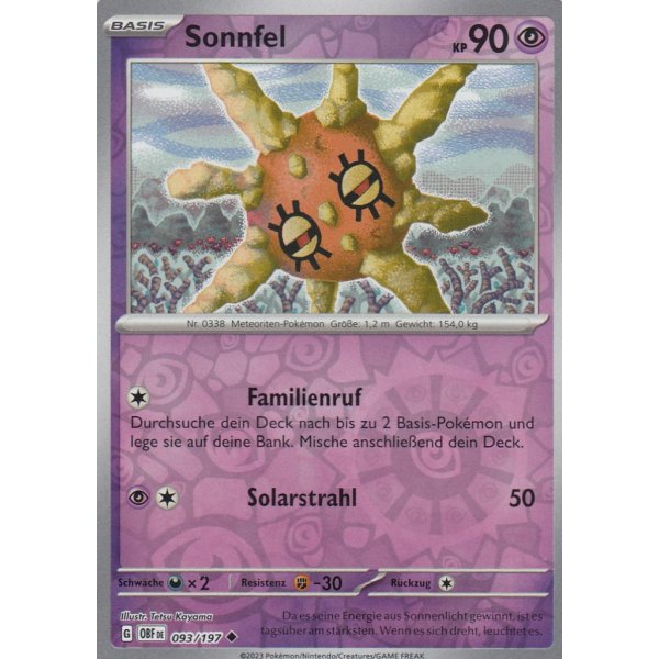 Sonnfel 093/197 REVERSE HOLO
