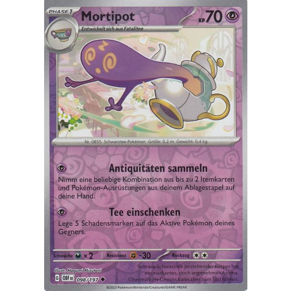 Mortipot 098/197 REVERSE HOLO