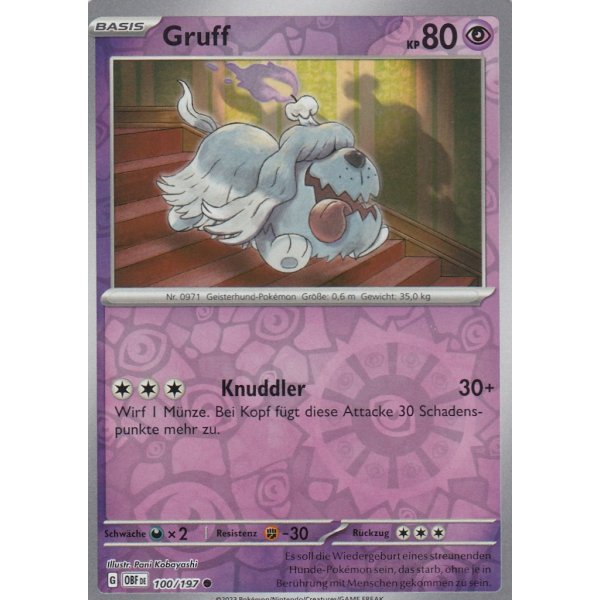 Gruff 100/197 REVERSE HOLO