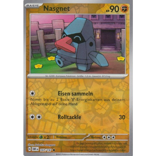Nasgnet 107/197 REVERSE HOLO