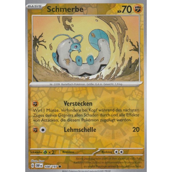 Schmerbe 108/197 REVERSE HOLO