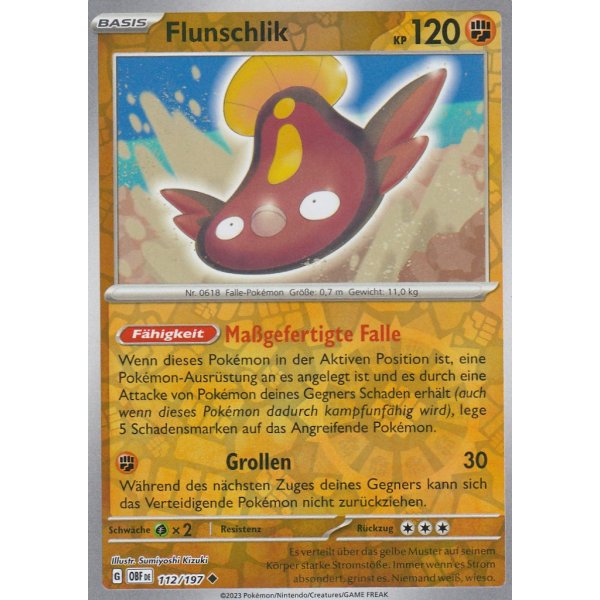 Flunschlik 112/197 REVERSE HOLO