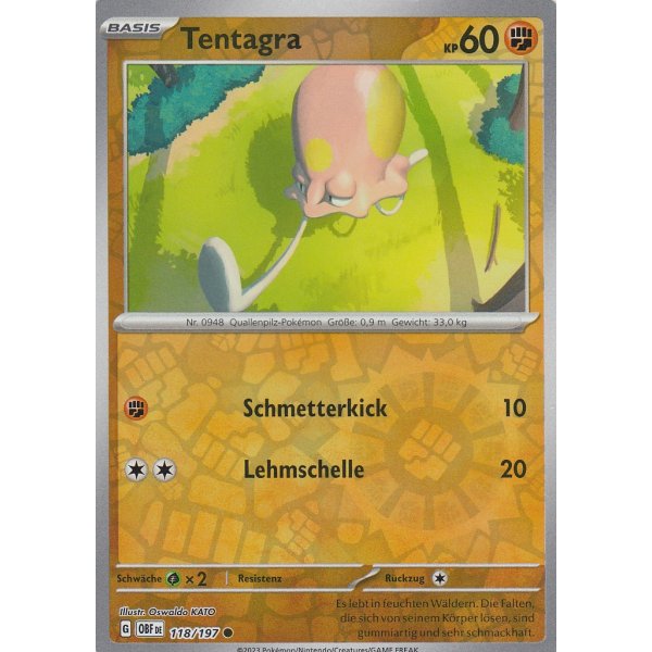 Tentagra 118/197 REVERSE HOLO