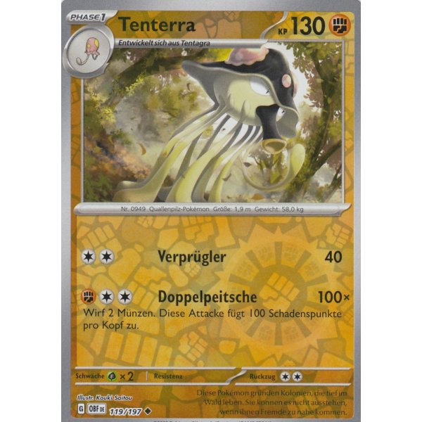 Tenterra 119/197 REVERSE HOLO