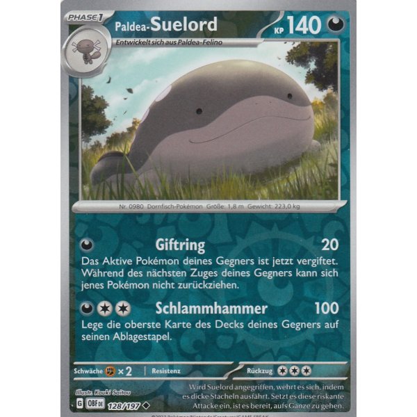 Paldea-Suelord 128/197 REVERSE HOLO