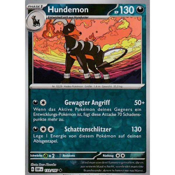 Hundemon 133/197 REVERSE HOLO
