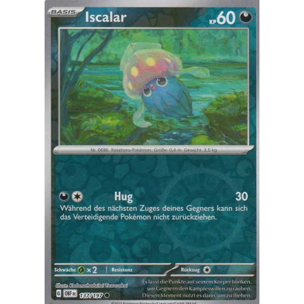 Iscalar 137/197 REVERSE HOLO