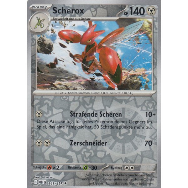 Scherox 141/197 Holo REVERSE HOLO